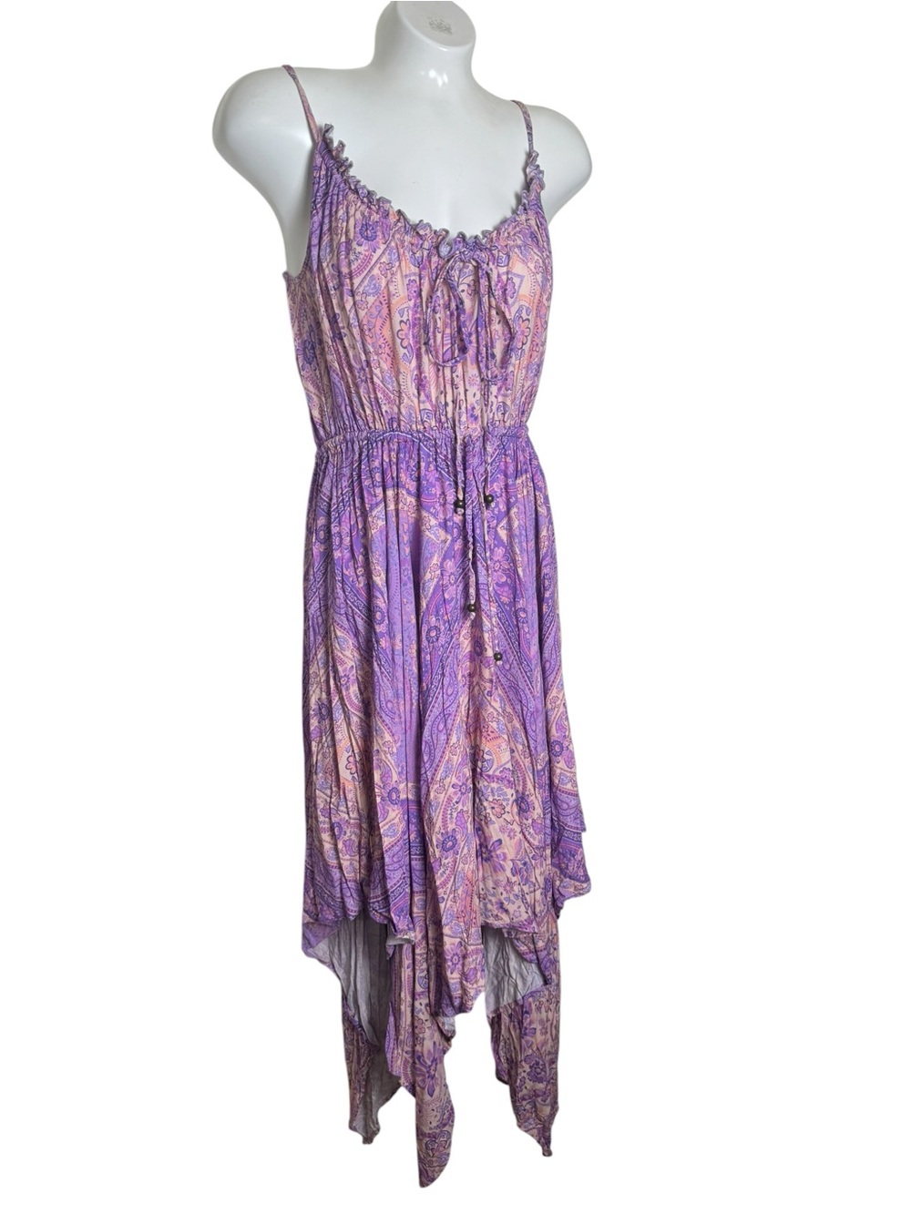 Spell & The Gypsy Collective Farrah Kerchief Sundress in Lilac - Picture 6 of 14